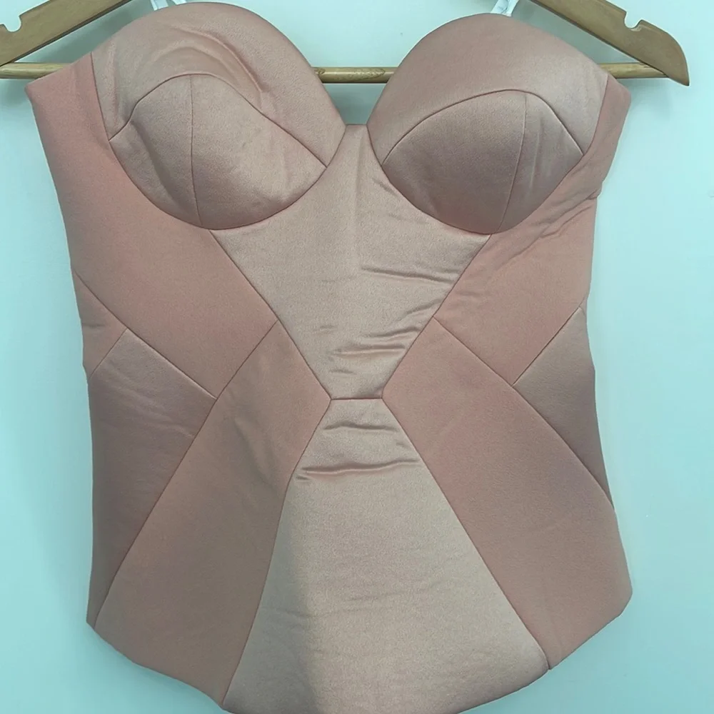 Starlet Bustier In Salmon - Picture 1 of 6